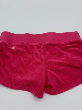 Vintage Express y2k Micro Mini Super Low Rise Hot Pink Sweat Booty Shorts S